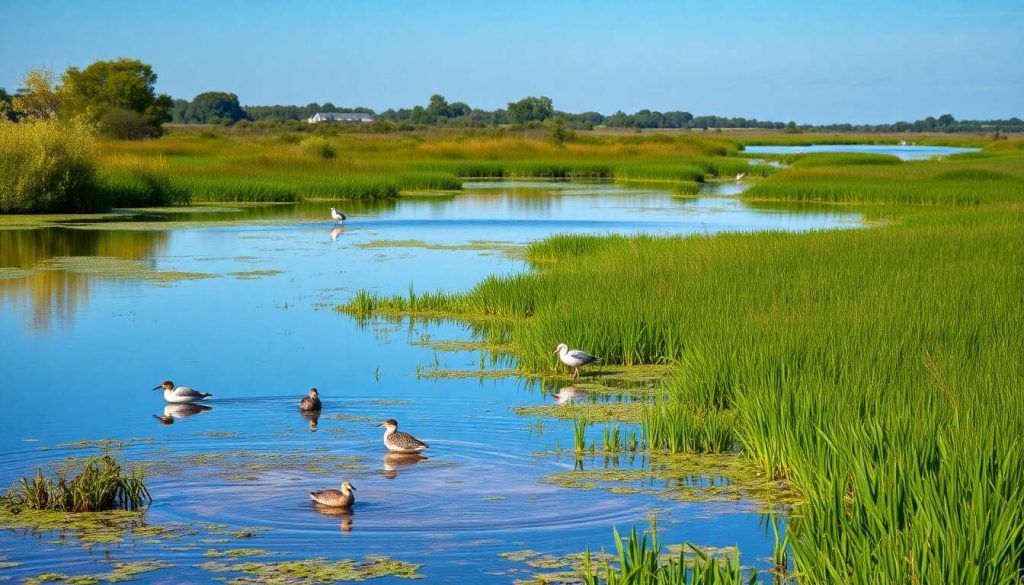 ## les marais de la brière : entre terre et eau