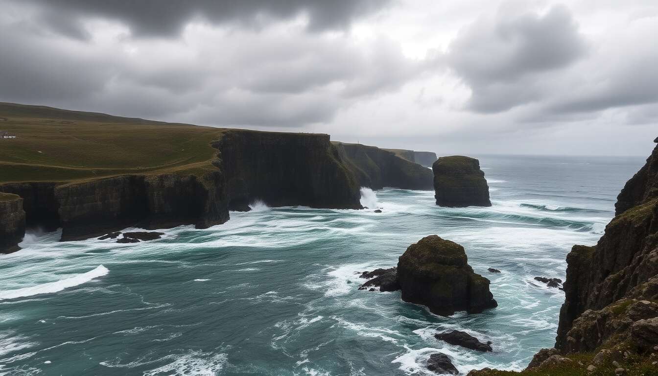 tempête en bretagne